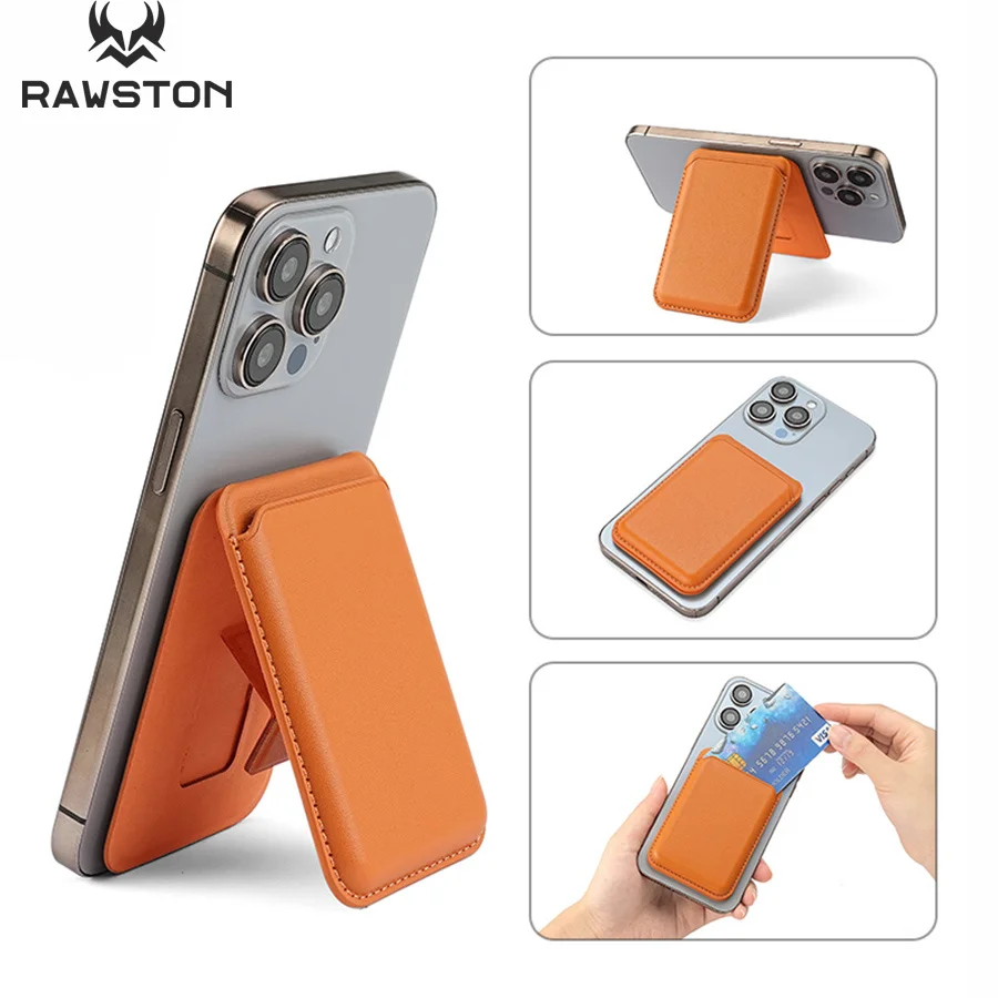 Phone Wallet Combo - Kickstandกระเป๋าสตางค์หนังแม่เหล็กสําหรับiPhone 17 16 15 14 Pro