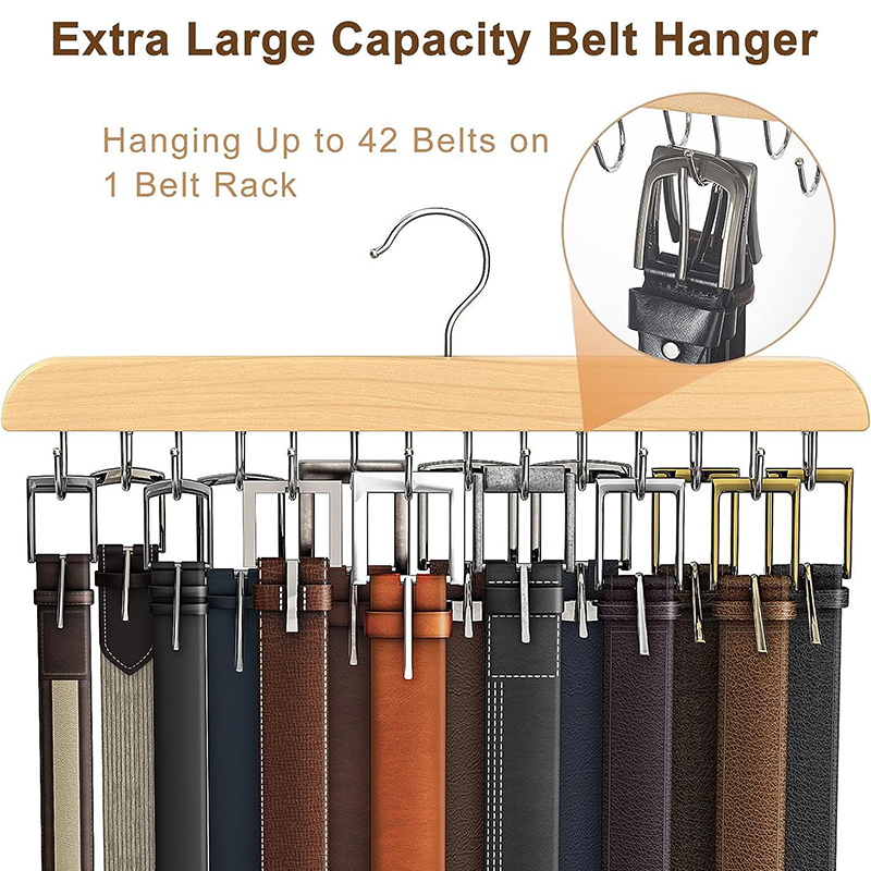 Men'S Accessories Organizer For Wardrobe - ไม้เข็มขัด Rack ผู้หญิงแขวนสําหรับเสื้อผ้าหน้าแรกตู้เสื้อผ้าอุปกรณ์เสริม Supplly ผ้าพันคอ Organizer
