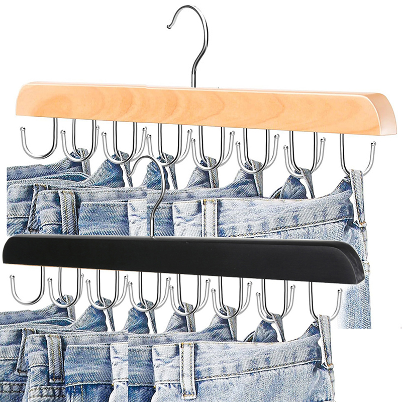 Men'S Accessories Organizer For Wardrobe - ราวแขวนเข็มขัดไม้ ที่เก็บผ้าพันคอ ที่แขวนเสื้อผ้าสำหรับผู้หญิง กล่องเก็บของในบ้าน อุปกรณ์ตู้เสื้อผ้า ที่แขวนเข็มขัดและเนคไทสำหรับผู้ชาย