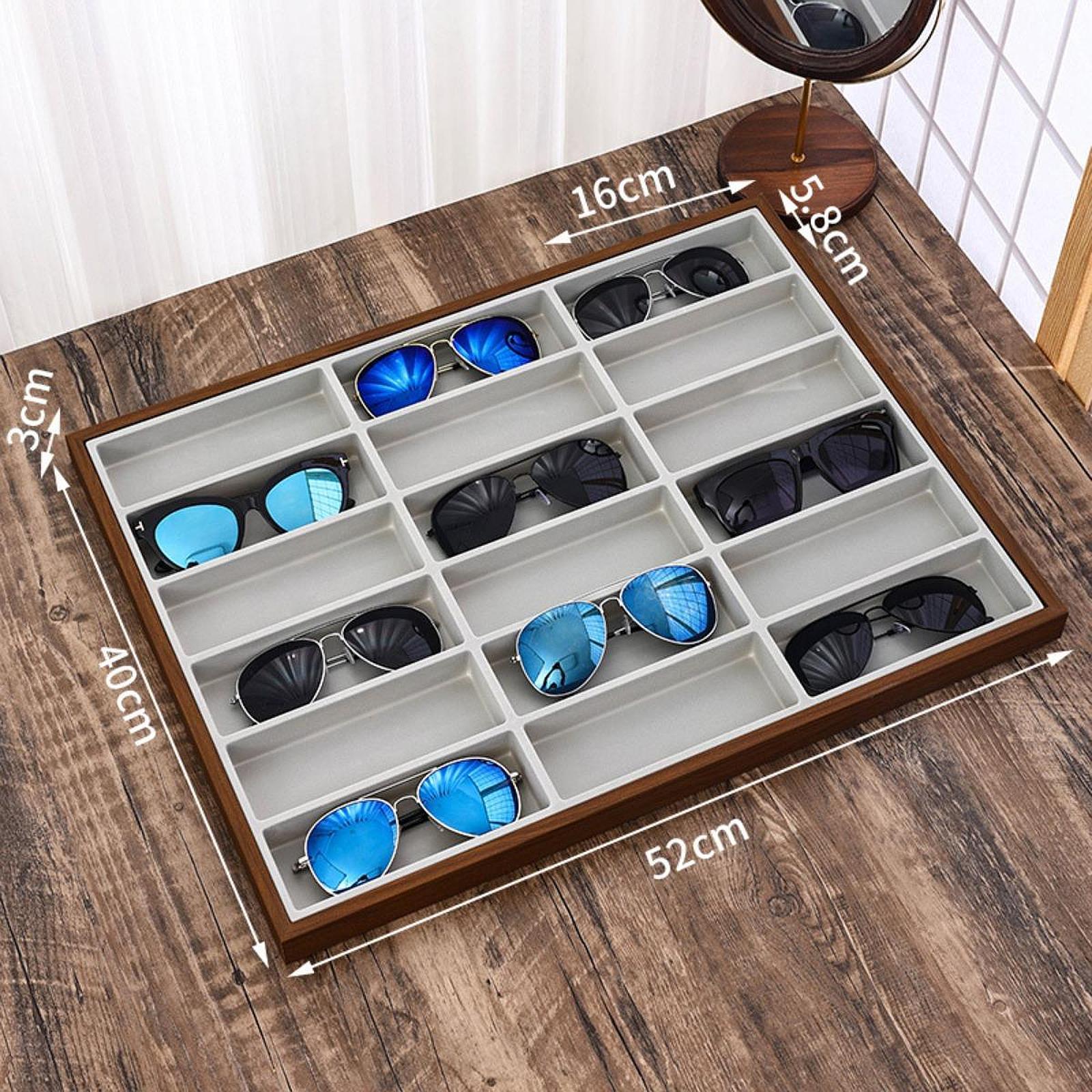 ถาดโชว์แว่นตา กล่องเก็บแว่นตา  - Men'S Accessories Organizer Tray บทวิจารณ์และราคา