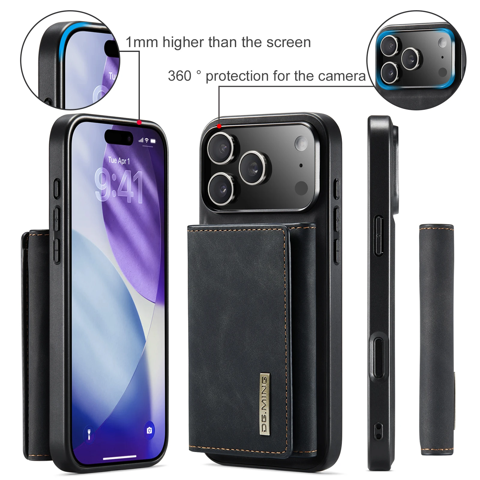 เคสโทรศัพท์สำหรับ iPhone 17 Pr - Phone Wallet Combo บทวิจารณ์และราคา