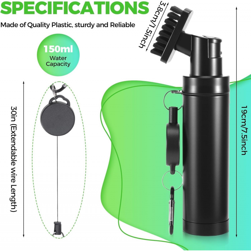 แปรงทำความสะอาดไม้กอล์ฟพร้อมคล - Men'S Accessories Essentials บทวิจารณ์และราคา
