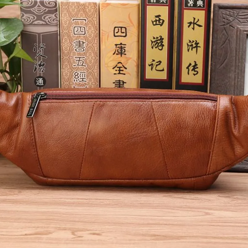 กระเป๋าคาดเอวหนังแท้สำหรับผู้ช - Men Accessories Box บทวิจารณ์และราคา