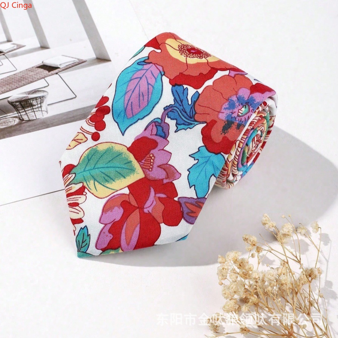 เนคไทลายดอกไม้สีน้ำเงินและสีเบ - Men'S Accessories Essentials บทวิจารณ์และราคา