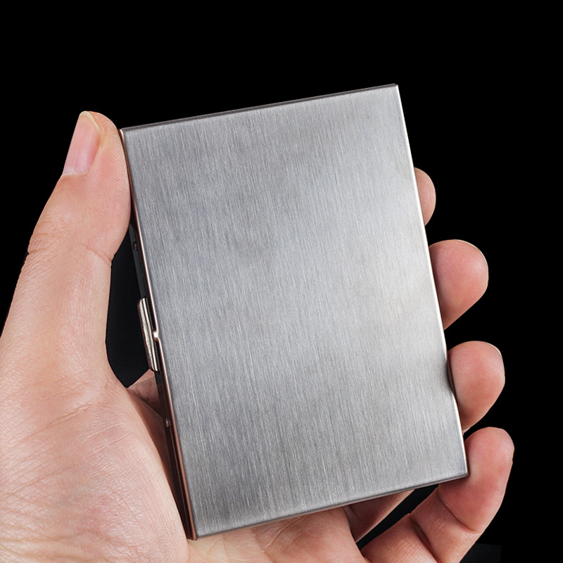 กล่องบุหรี่สแตนเลสแบบพับได้ ดี - Men Accessories Box บทวิจารณ์และราคา