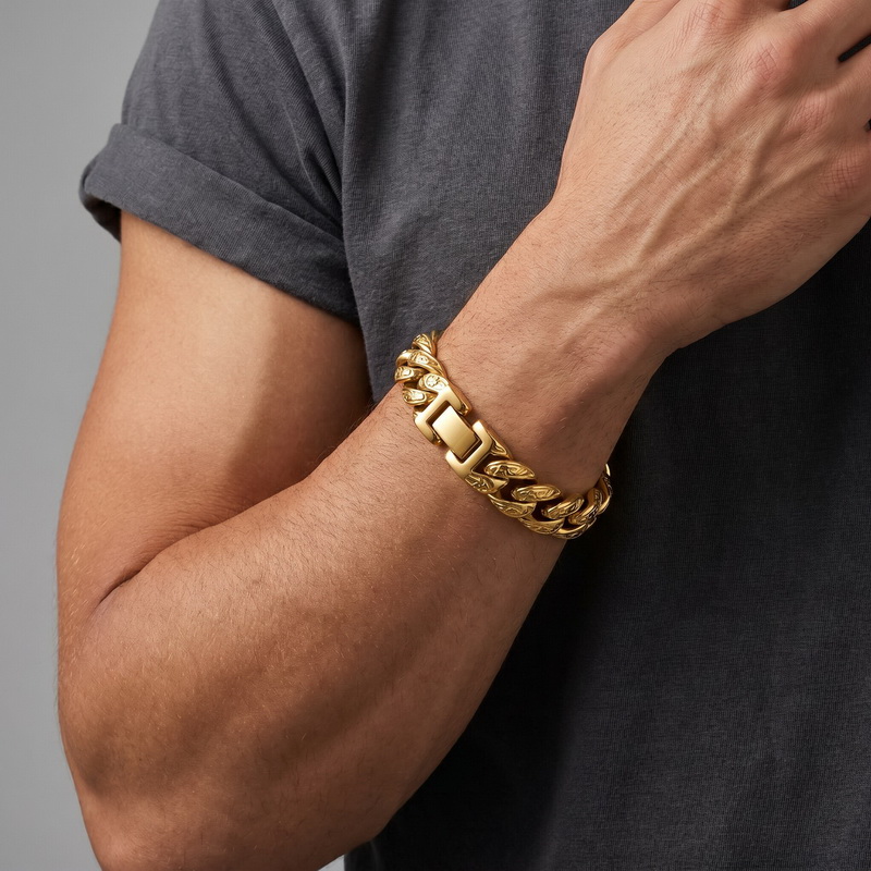 สร้อยข้อมือผู้ชาย สายสแตนเลสสต - Men'S Accessories Hand Bands บทวิจารณ์และราคา