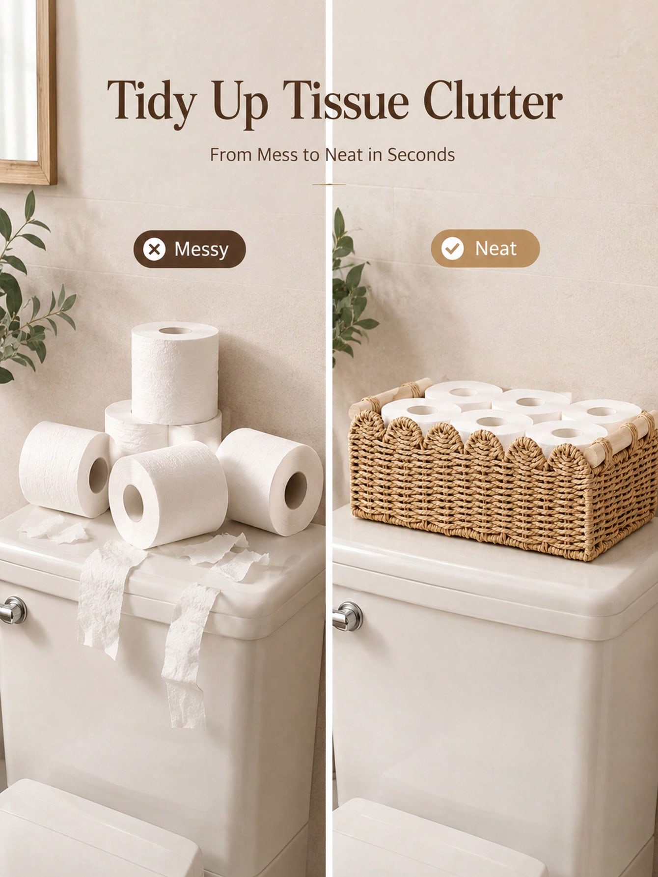 ตะกร้าเก็บของทอสวยงามพร้อมขอบโ - Men'S Accessories Organizer Tray บทวิจารณ์และราคา