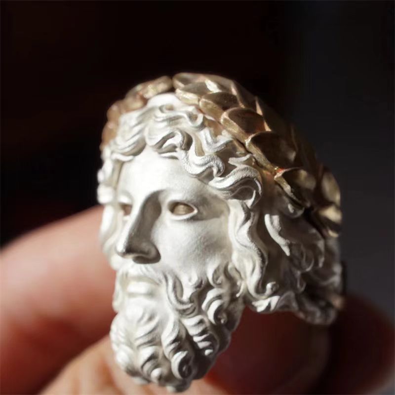 แหวนเทพเจ้าซุสแห่งตำนานกรีก ดี - Zeus Men Accessories บทวิจารณ์และราคา