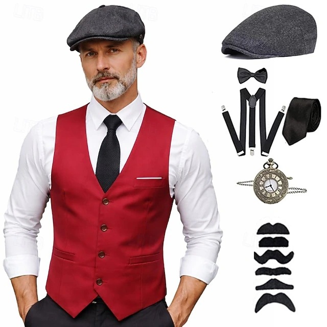 ชุดคอสตูมผู้ชายไซส์ใหญ่สไตล์แก - Men'S Accessories Vintage บทวิจารณ์และราคา
