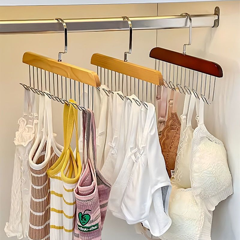 ราวแขวนเข็มขัดไม้สำหรับผู้หญิง - Men'S Accessories Organizer For Wardrobe บทวิจารณ์และราคา