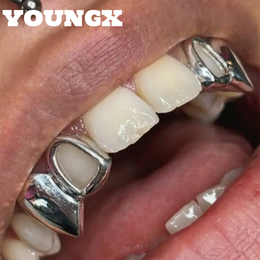 YOUNGX ฮิปฮอป ที่ครอบฟันแบบกลว - Men'S Accessories Vintage บทวิจารณ์และราคา