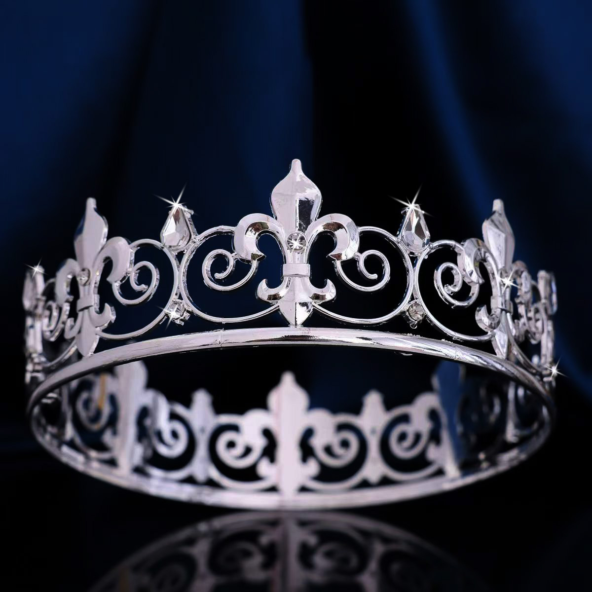 Royal King Queen Crown สําหรับ - Men Accessories For Party บทวิจารณ์และราคา