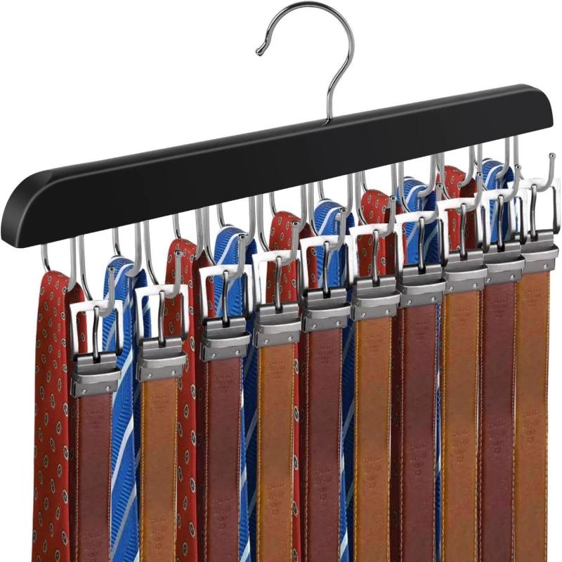 ไม้เข็มขัด Rack ผู้หญิงแขวนสํา - Men'S Accessories Organizer For Wardrobe บทวิจารณ์และราคา