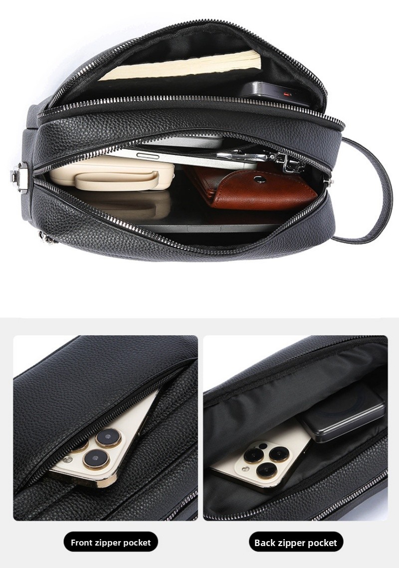 กระเป๋าคลัทช์ผู้ชายสไตล์วินเทจ - Men Accessories Box บทวิจารณ์และราคา